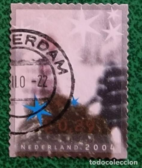 Sellos: SELLO USADO HOLANDA 2004 NAVIDAD - Foto 1