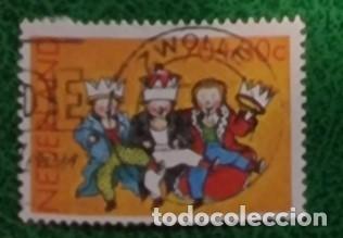 Sellos: SELLO USADO HOLANDA - NAVIDAD - Foto 1