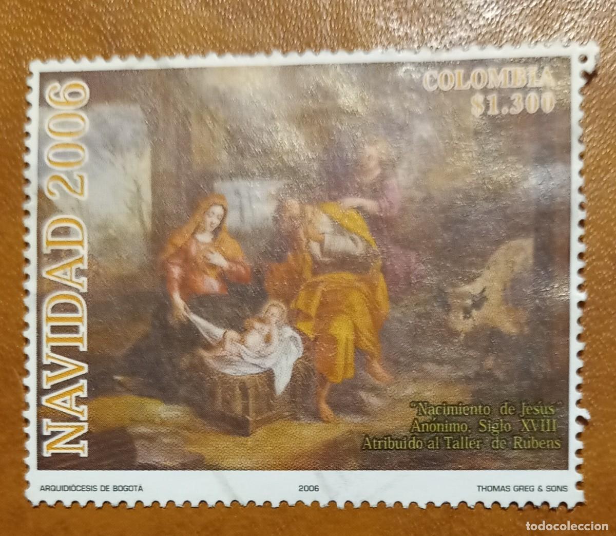 Sellos: Col&ocirc;mbia 2006- Navidad - Foto 1