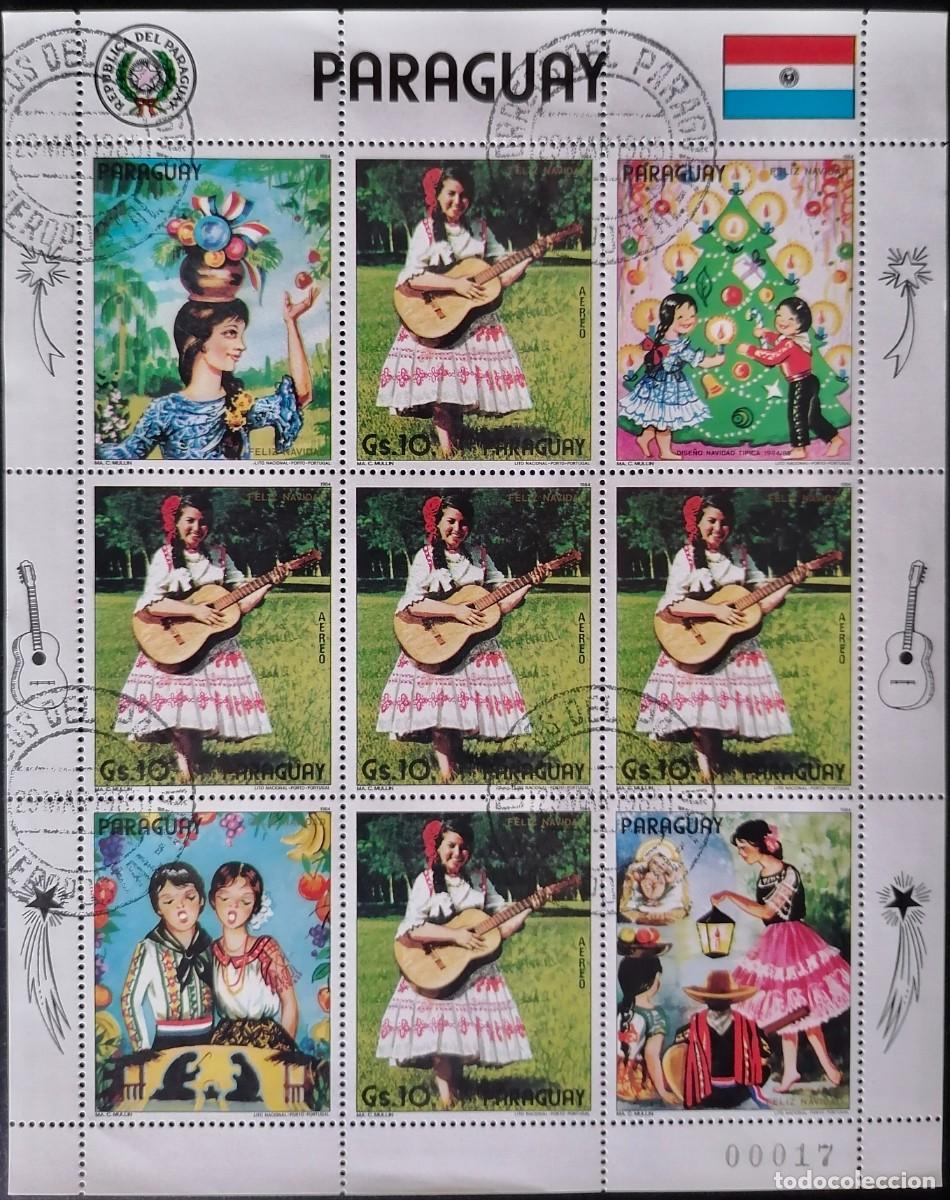 Sellos: PARAGUAY 1984 - HB NAVIDAD . - Foto 1