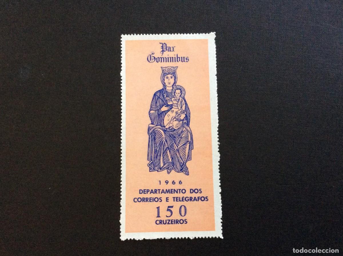 Sellos: BRASIL N&ordm; YVERT 810*** A&Ntilde;O 1966. NAVIDAD - Foto 1