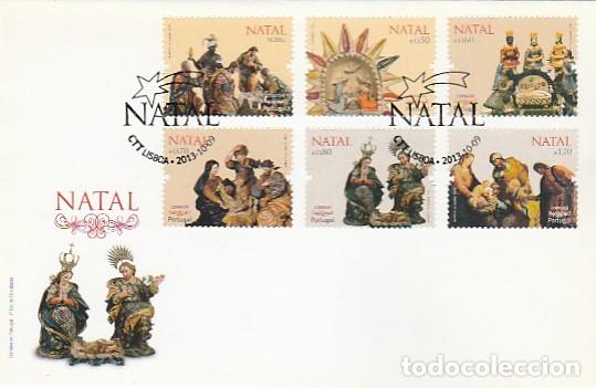 Sellos: Portugal y FDC Navidad 2013 (680) - Foto 1