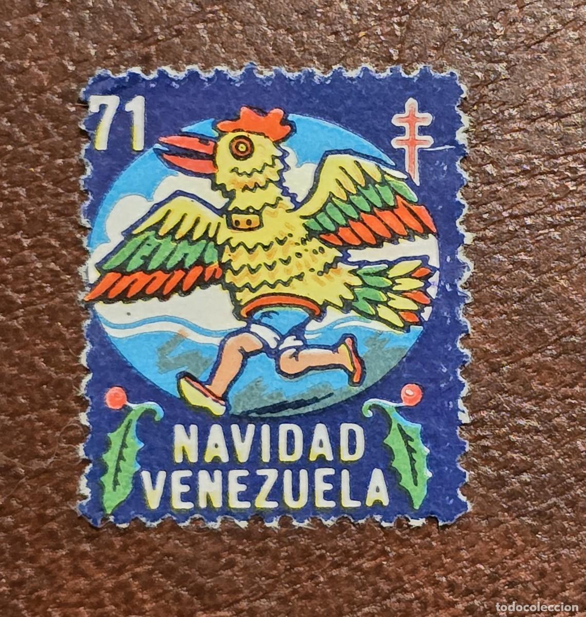 Sellos: SELLO USADO VENEZUELA - NAVIDAD - Foto 1