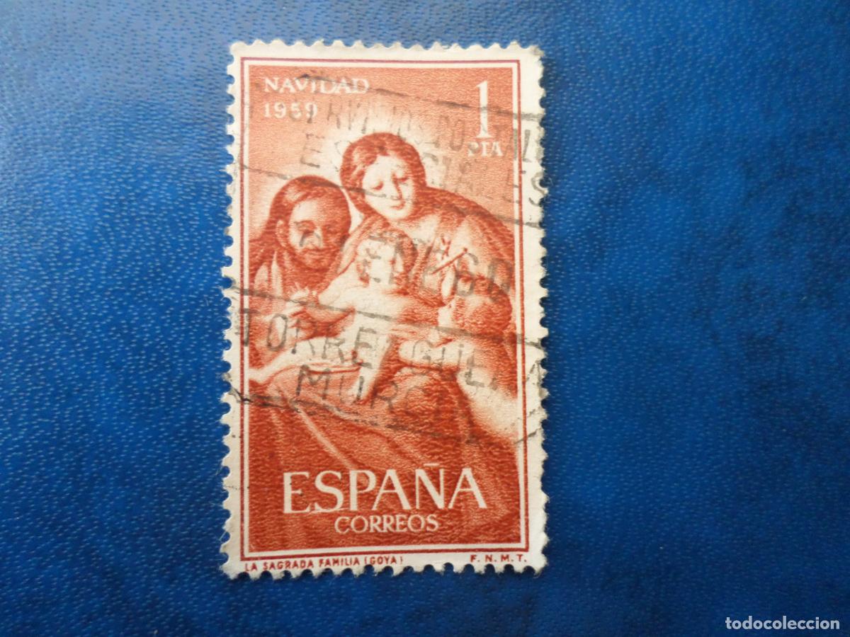 Sellos: 1959, navidad, edifil 1253 - Foto 1