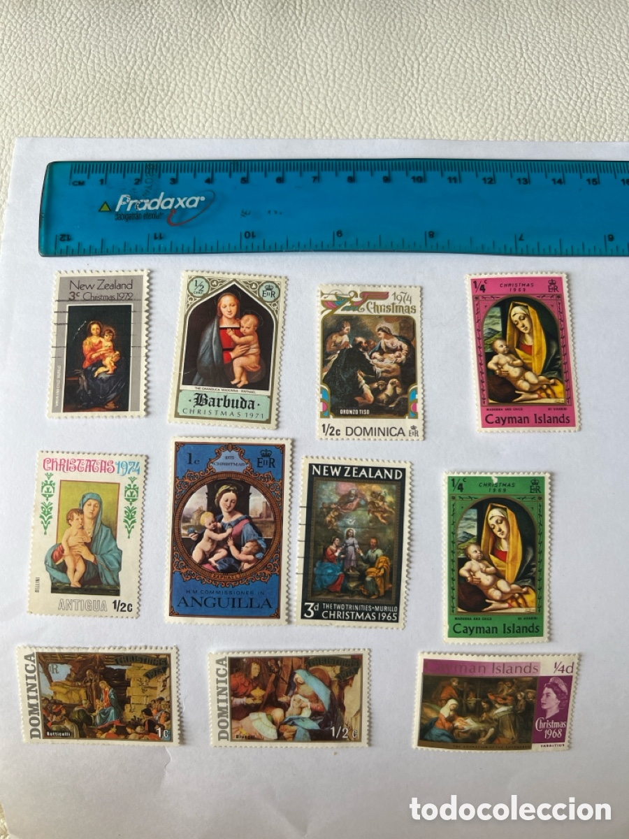 Sellos: Lote de sellos de Navidad - Foto 1