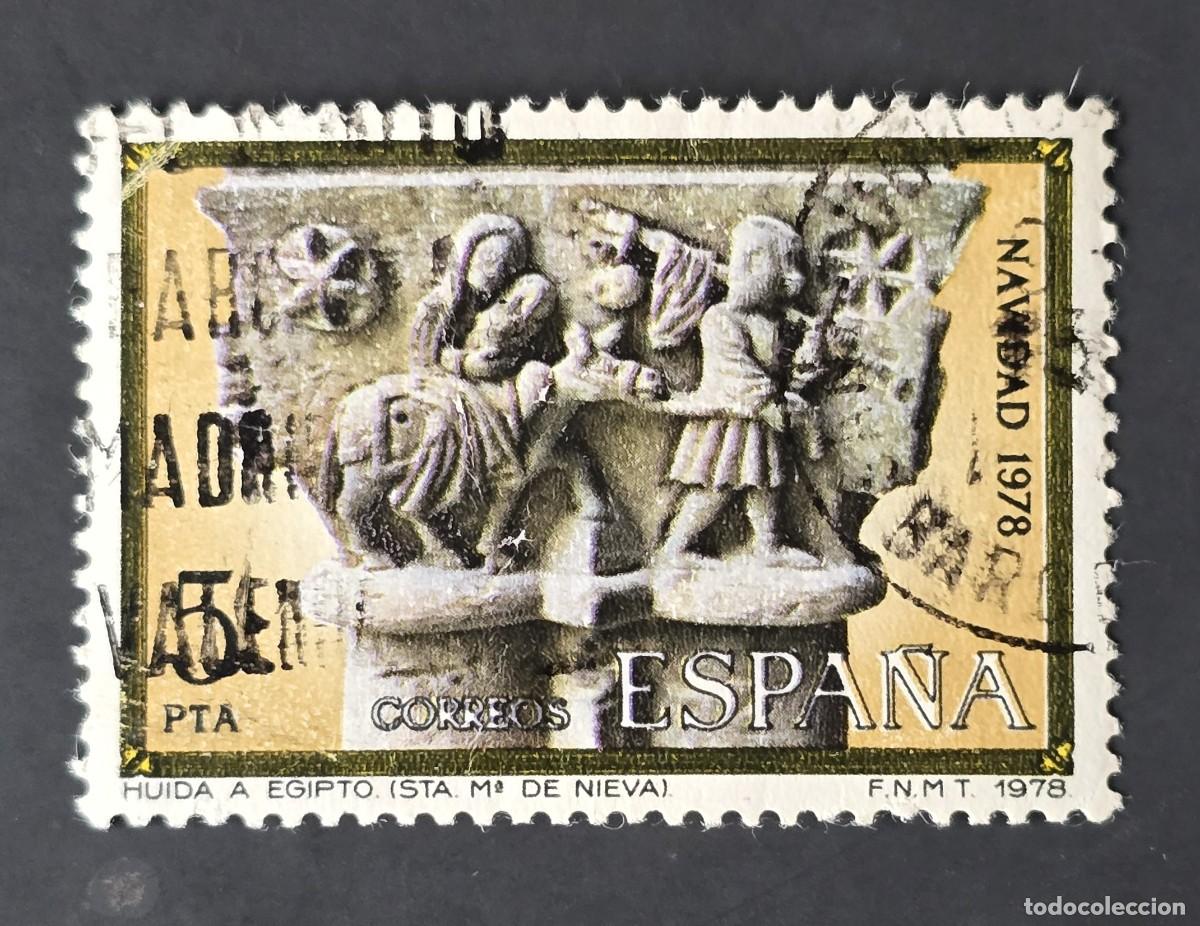 Sellos: SELLO USADO ESPA&Ntilde;A 1978 NAVIDAD - Foto 1