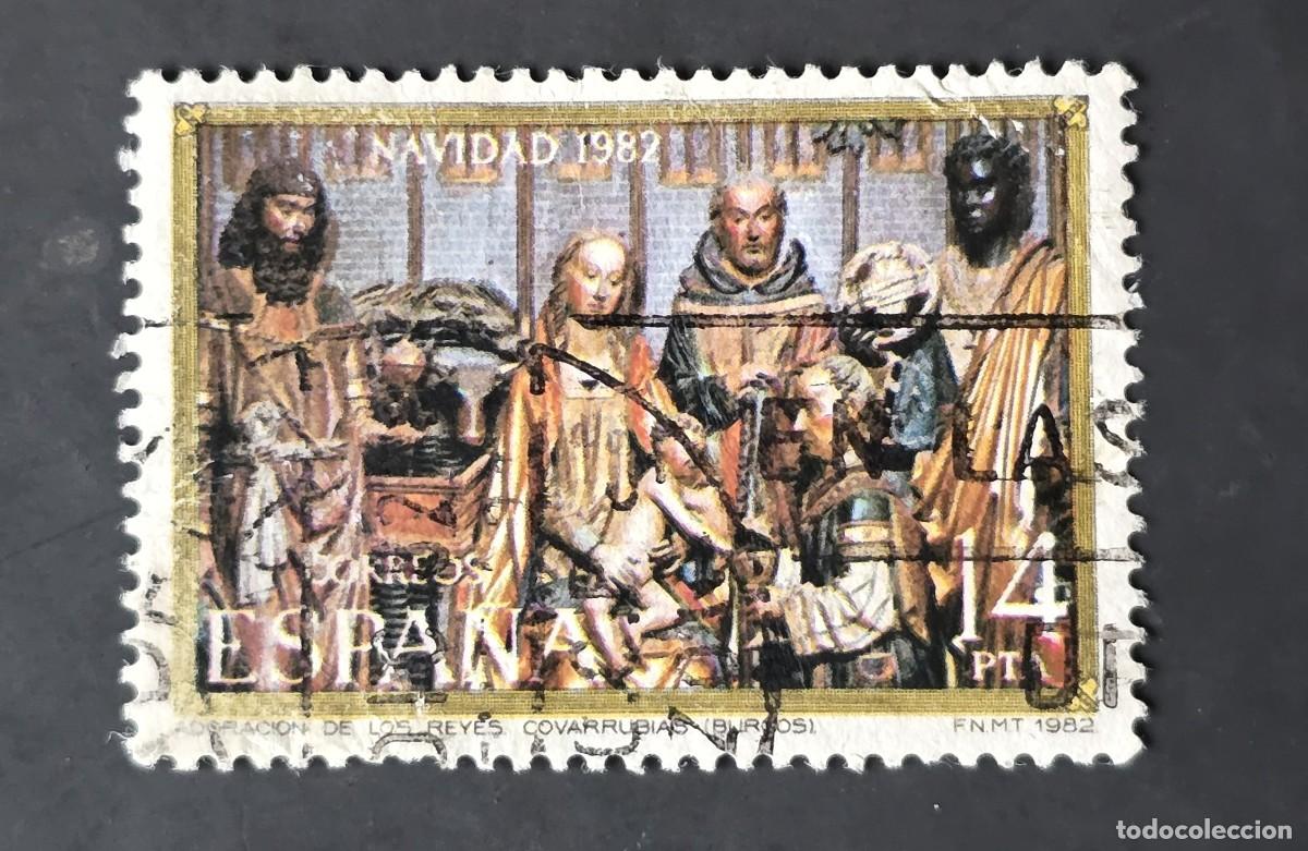 Sellos: SELLO USADO ESPA&Ntilde;A 1982 NAVIDAD - Foto 1