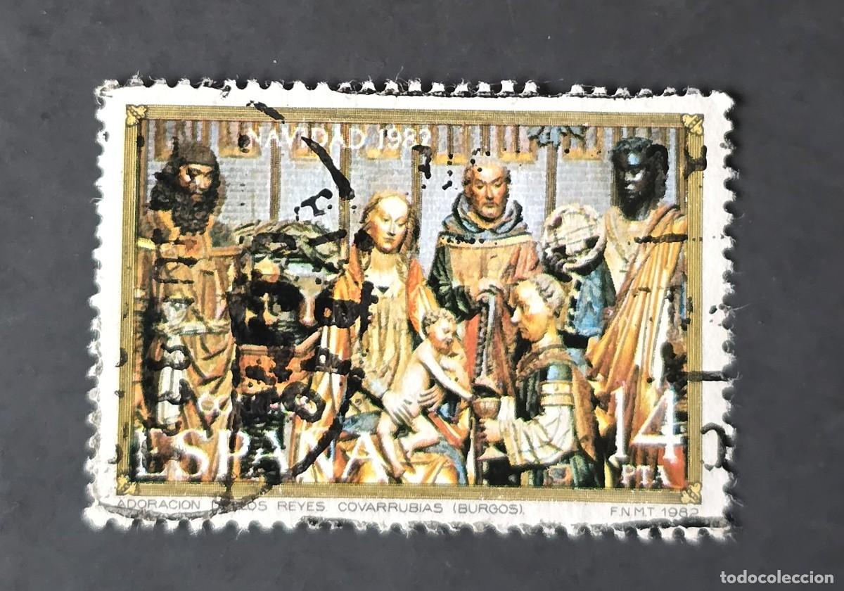 Sellos: SELLO USADO ESPA&Ntilde;A 1982 NAVIDAD - Foto 1