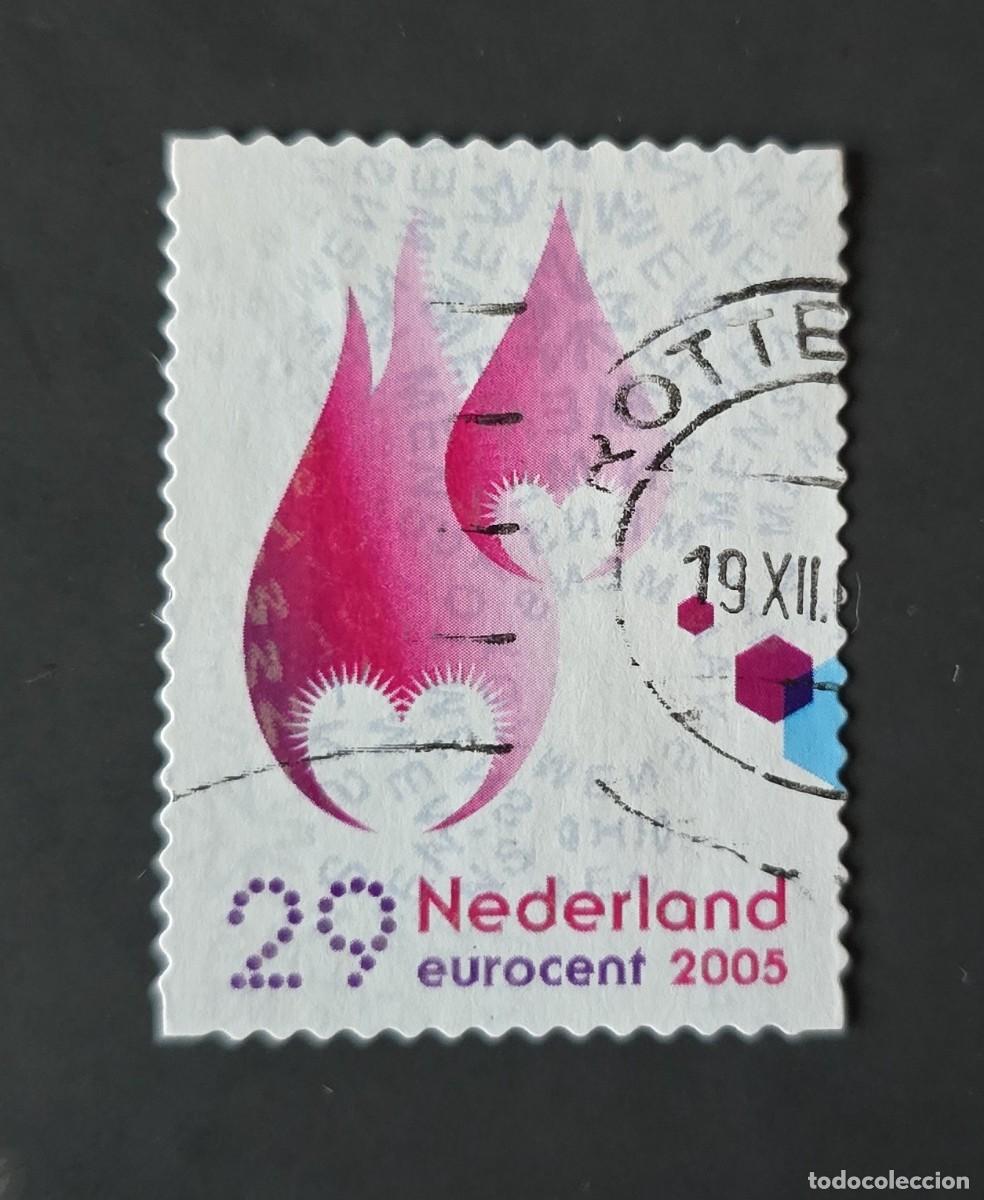 Sellos: SELLO USADO HOLANDA 2005 NAVIDAD - Foto 1