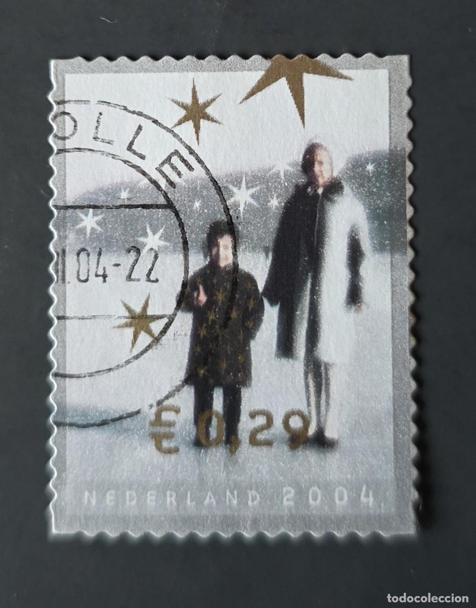Sellos: SELLO USADO HOLANDA 2004 NAVIDAD - Foto 1