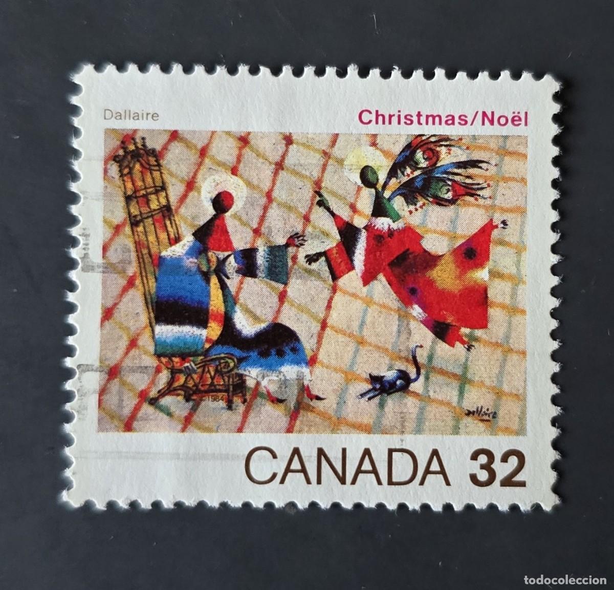 Sellos: SELLO USADO CANADA - NAVIDAD - NOEL - Foto 1