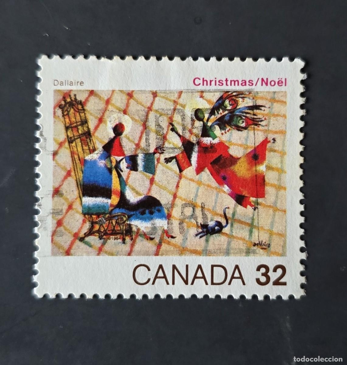 Sellos: SELLO USADO CANADA - NAVIDAD - NOEL - Foto 1
