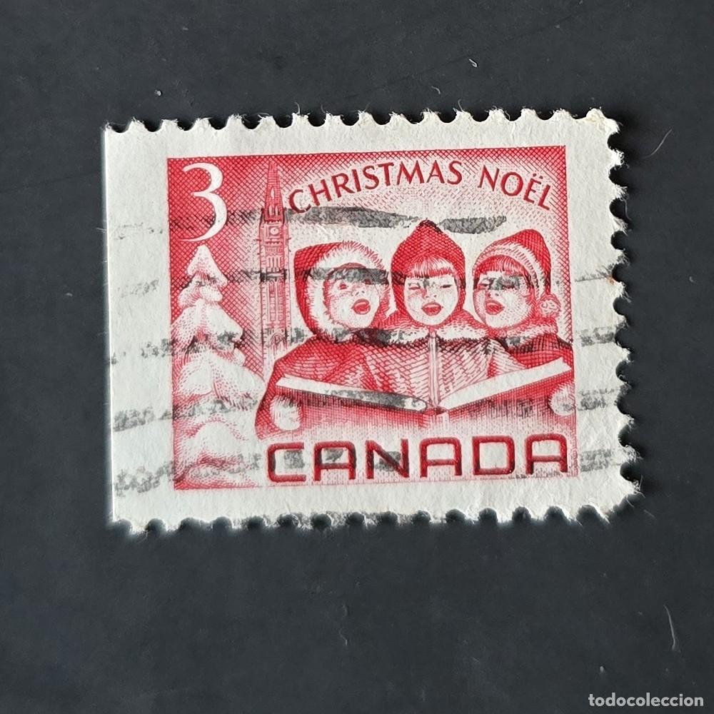 Sellos: SELLO USADO CANADA - NAVIDAD - NOEL - Foto 1