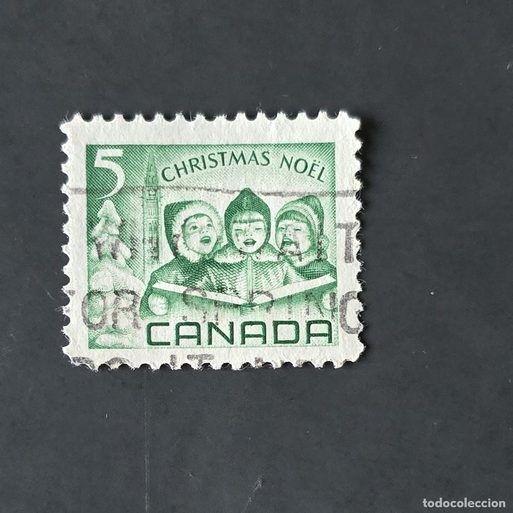 Sellos: SELLO USADO CANADA - NAVIDAD - NOEL - Foto 1