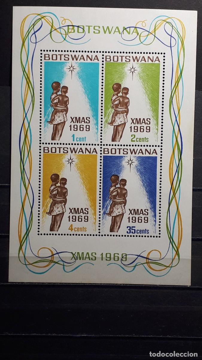 Sellos: BOTSWANA. NAVIDAD. A&Ntilde;O 1969. **. YVERT H.B.2. - Foto 1