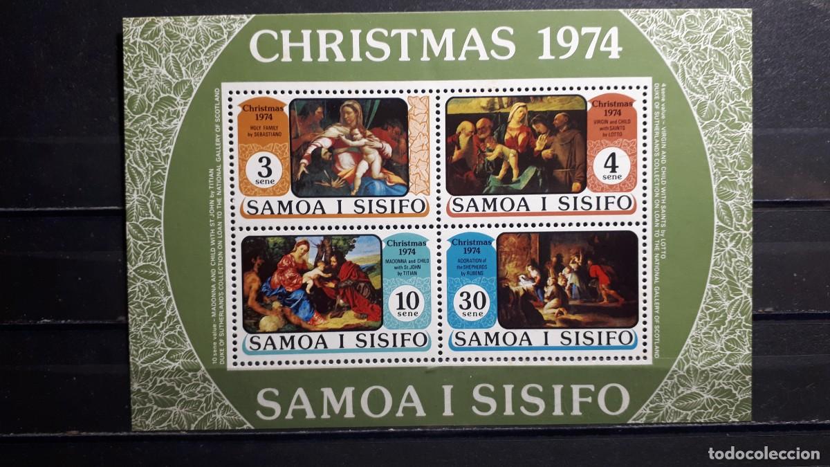 Sellos: SAMOA . A&Ntilde;O 1974. **. YVERT H.B. 5 - Foto 1