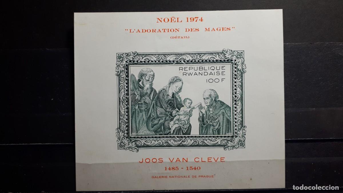 Sellos: RUANDA. A&Ntilde;O 1974. (*) YVERT H.B. 44 - Foto 1