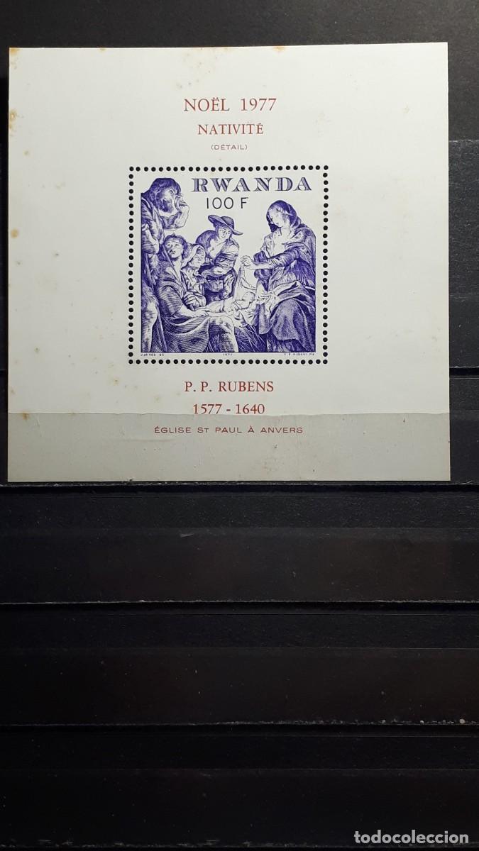 Sellos: RUANDA. A&Ntilde;O 1977. (*) YVERT H.B. 80 - Foto 1