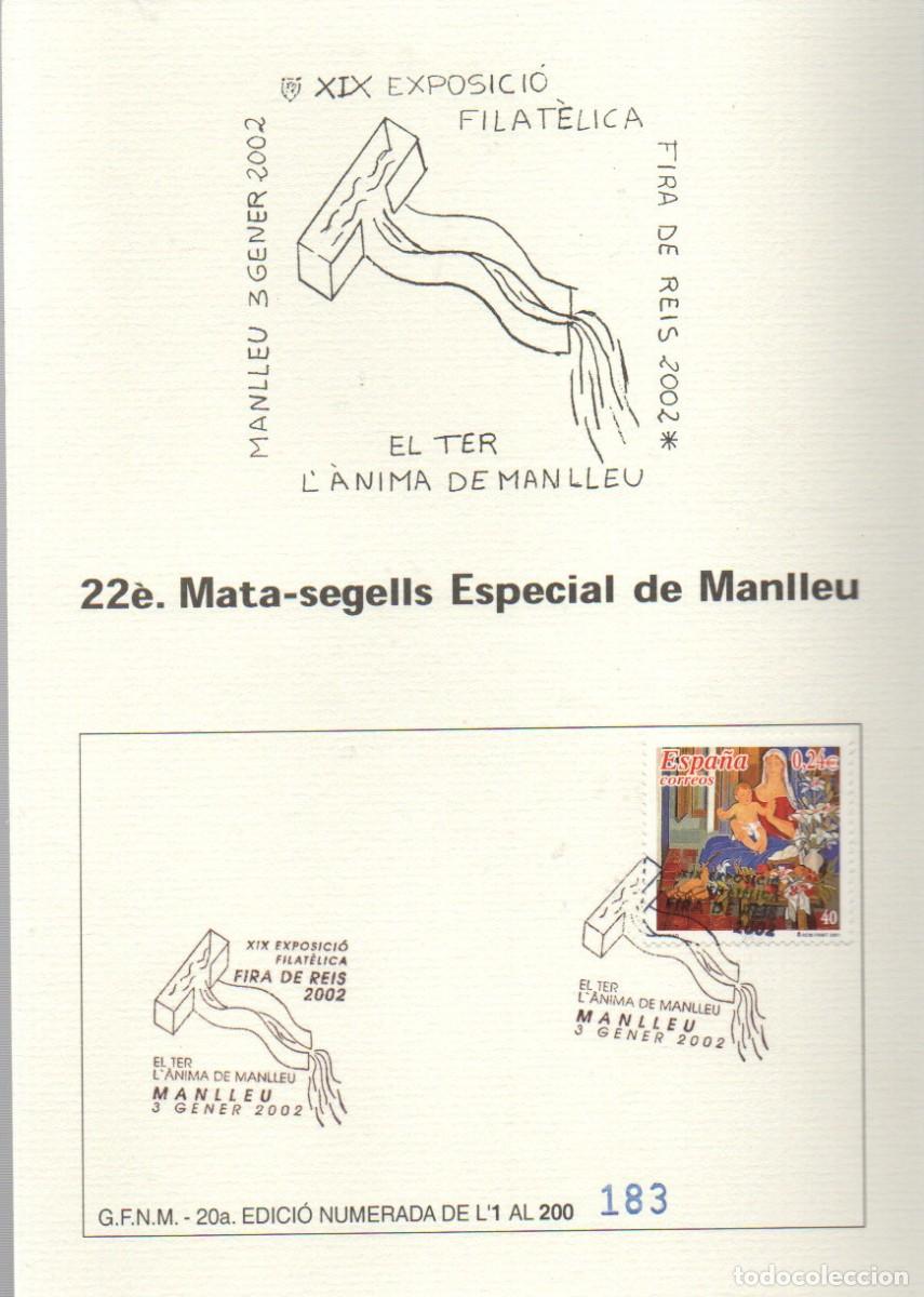 Sellos: A&Ntilde;O 2002, MANLLEU, FERIA DE REYES, EN PROGRAMA - Foto 1
