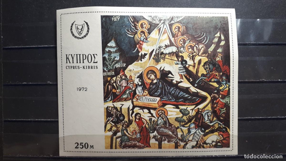 Sellos: NAVIDAD. CHIPRE. A&Ntilde;O 1972. *. YVERT H.B. 8 - Foto 1