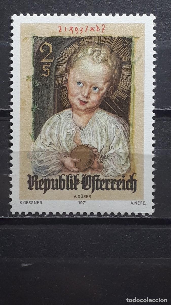 Sellos: NAVIDAD. AUSTRIA. A&Ntilde;O 1971. **. YVERT 1208 - Foto 1