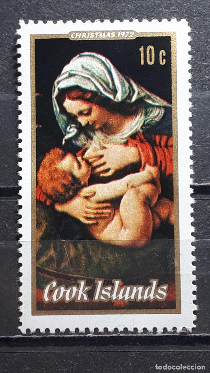 Sellos: NAVIDAD. ISLAS COOK. A&Ntilde;O 1972. *. Yvert 325 - Foto 1