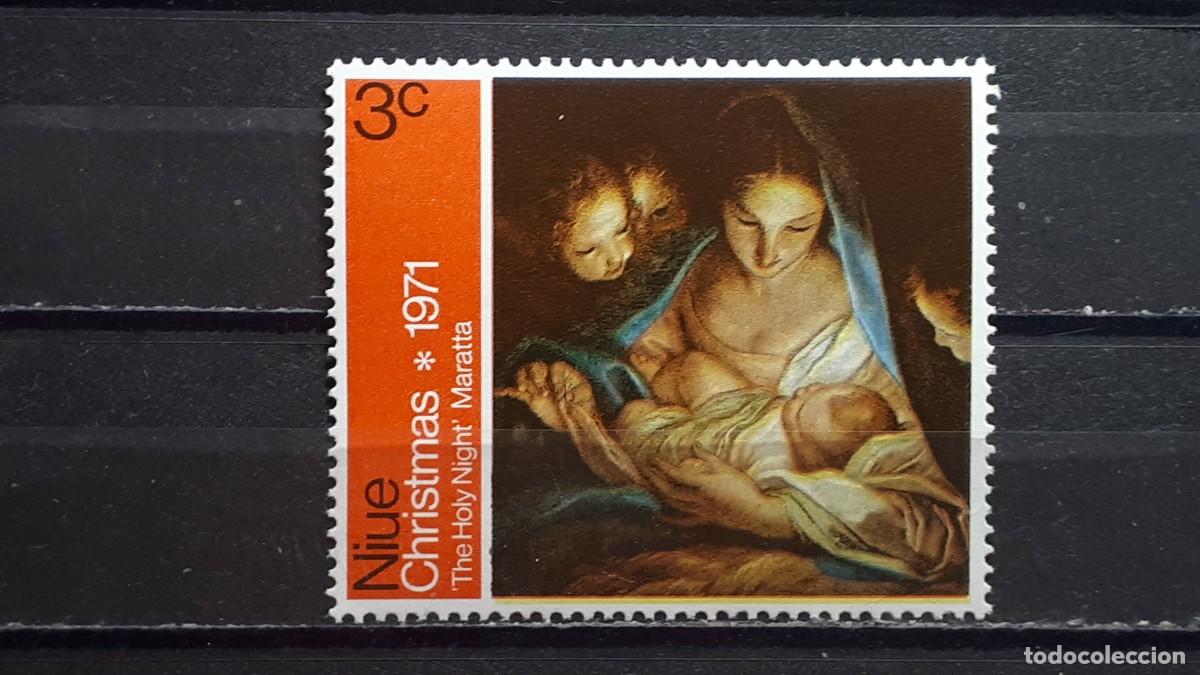 Sellos: NAVIDAD. NIUE. A&Ntilde;O 1971. **. YVERT 128 - Foto 1