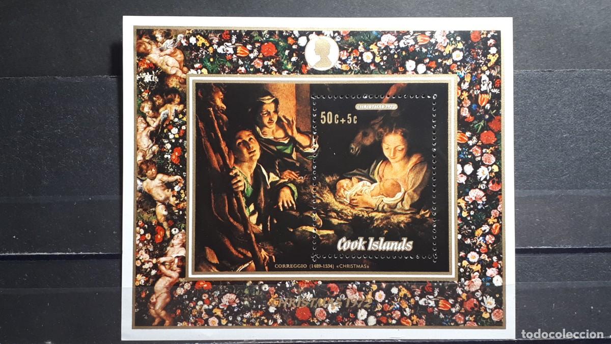 Sellos: NAVIDAD. COOK. A&Ntilde;O 1972. **. YVERT - Foto 1