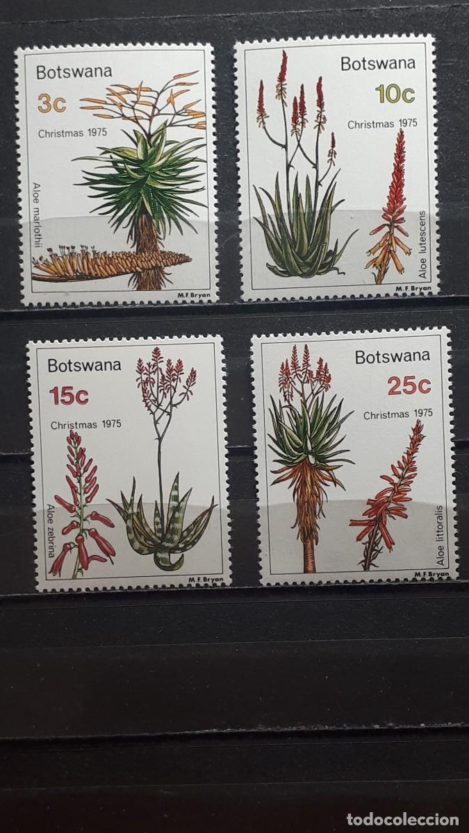 Sellos: NAVIDAD. BOTSWANA. A&Ntilde;O 1975. **. Yvert 295/8 - Foto 1