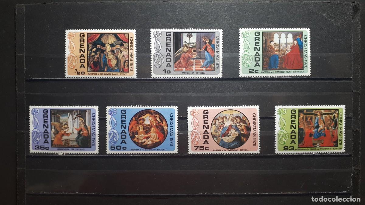 Sellos: NAVIDAD. GRENADA . A&Ntilde;O 1976. **. Yvert 716/22 - Foto 1