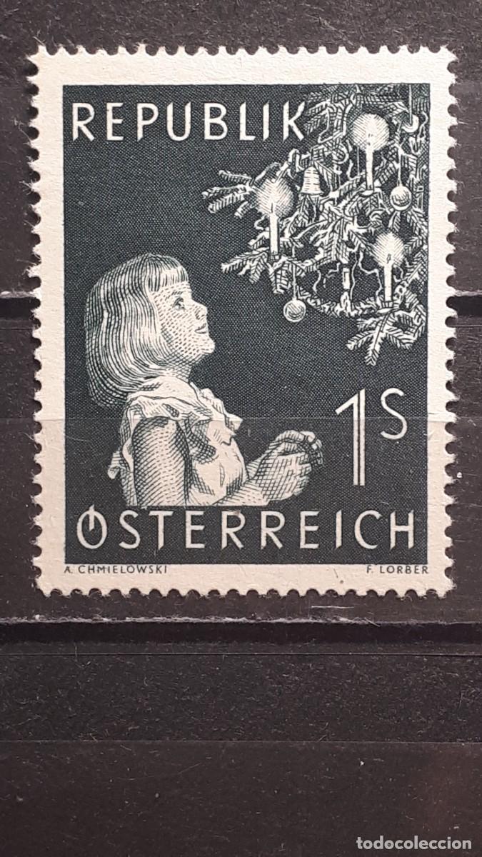 Sellos: NAVIDAD. AUSTRIA. A&Ntilde;O 1953. **. YVERT 827 - Foto 1