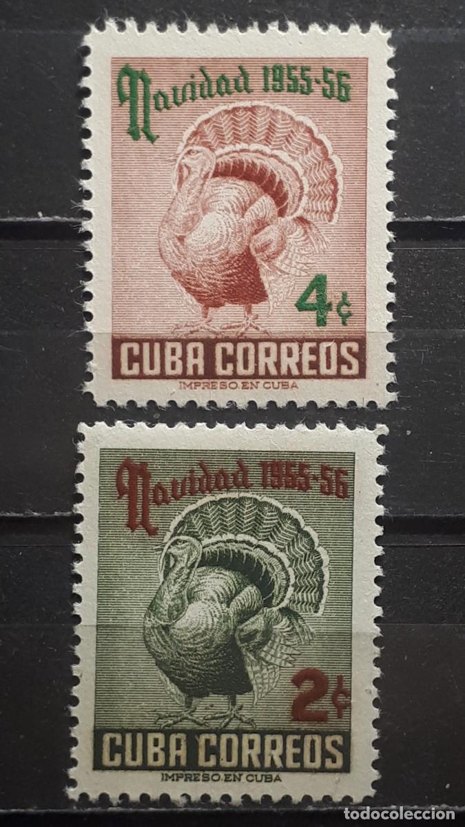 Sellos: NAVIDAD. CUBA. A&Ntilde;O 1955. **. YVERT 431/2 - Foto 1