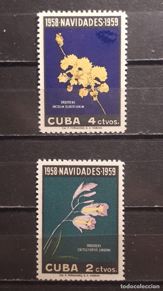 Sellos: NAVIDAD. CUBA. A&Ntilde;O 1958. **. - Foto 1