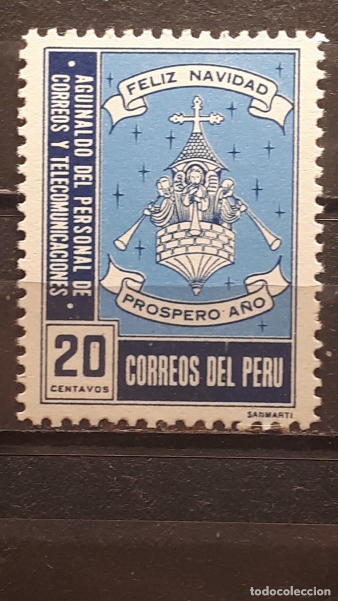 Sellos: NAVIDAD. PER&Uacute;. A&Ntilde;O 1961. **. YVERT 454 - Foto 1