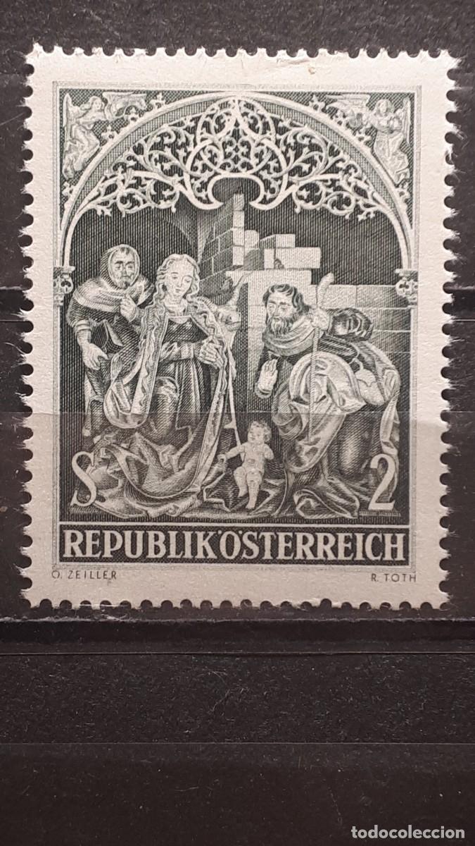 Sellos: NAVIDAD. AUSTRIA . A&Ntilde;O 1967. **. YVERT 1088 - Foto 1