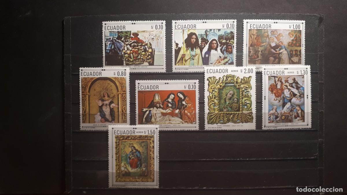 Sellos: NAVIDAD. ECUADOR . A CATALOGAR **. - Foto 1
