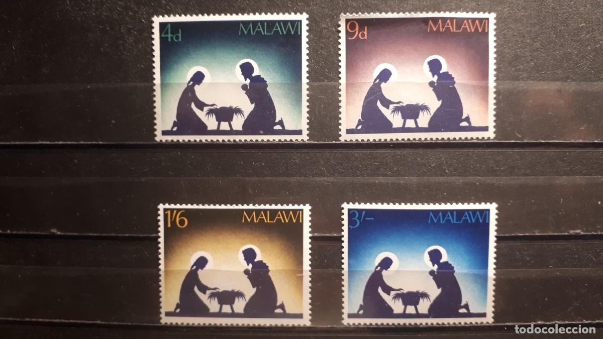 Sellos: NAVIDAD. MALAWI. A&Ntilde;O 1967. **. YVERT 76/9 - Foto 1