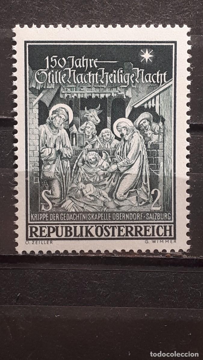 Sellos: NAVIDAD. AUSTRIA. 1968. **. YVERT 1107 - Foto 1