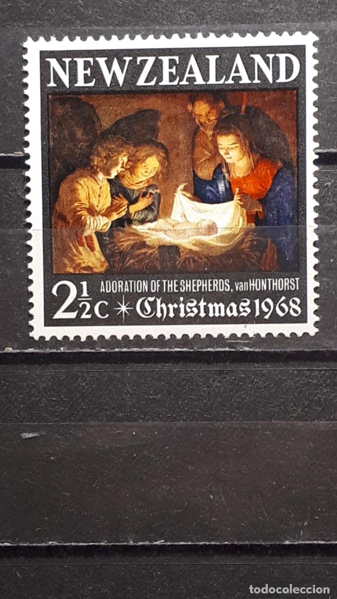 Sellos: NAVIDAD. NUEVA ZELANDA. 1968. **. YVERT 475 - Foto 1