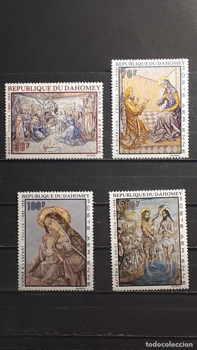 Sellos: NAVIDAD. DAHOMEY. 1968. **. YVERT 93/6 - Foto 1