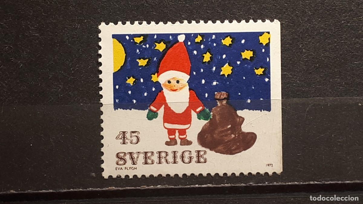 Sellos: NAVIDAD. SUECIA. 1972. **. YVERT 763 - Foto 1