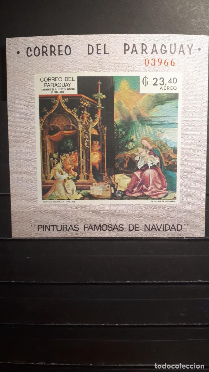 Sellos: NAVIDAD. PARAGUAY. A&eacute;reo. A CATALOGAR. *. - Foto 1