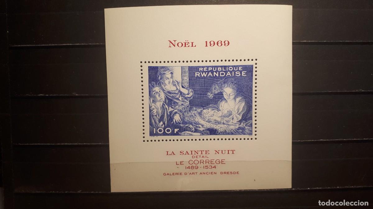 Sellos: NAVIDAD. RUANDA. A&Ntilde;O 1969. **. YVERT H.B.20 - Foto 1