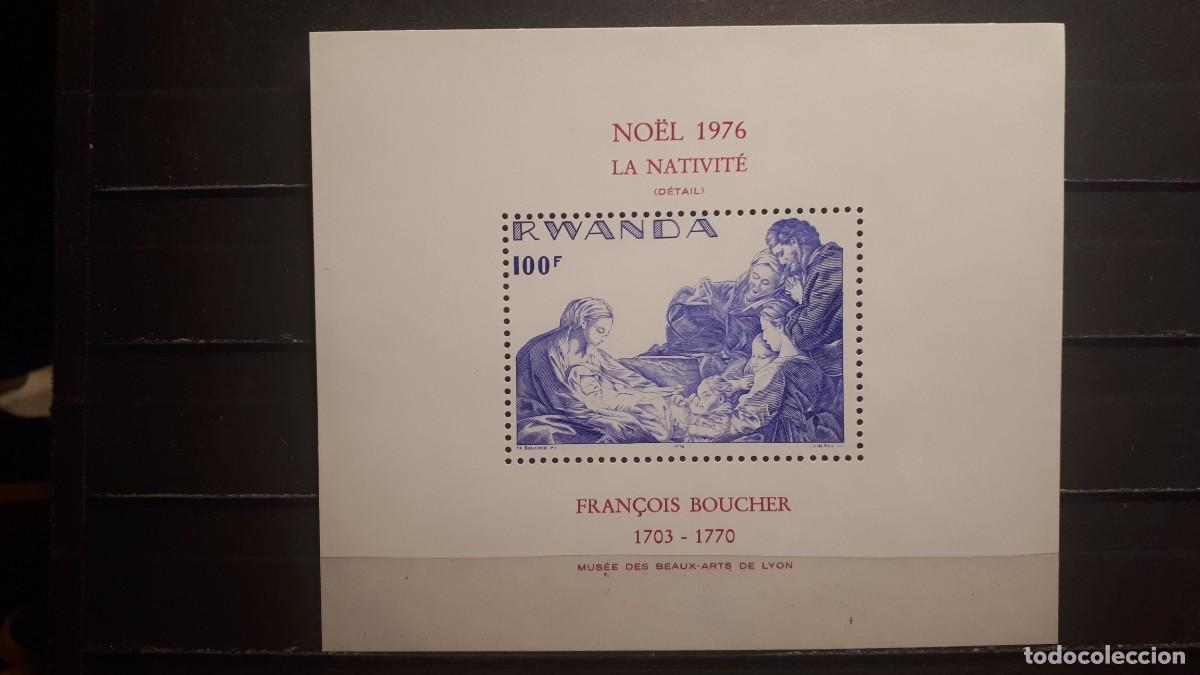 Sellos: NAVIDAD. RUANDA. A&Ntilde;O 1976. (*). YVERT H.B. 70 - Foto 1