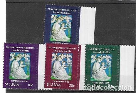 Sellos: SANTA LUCIA N&ordm; 284 AL 287 (**) - Foto 1