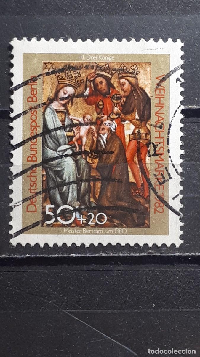 Sellos: NAVIDAD. BERL&Iacute;N. &deg;. A&Ntilde;O 1982. YVERT 649 - Foto 1