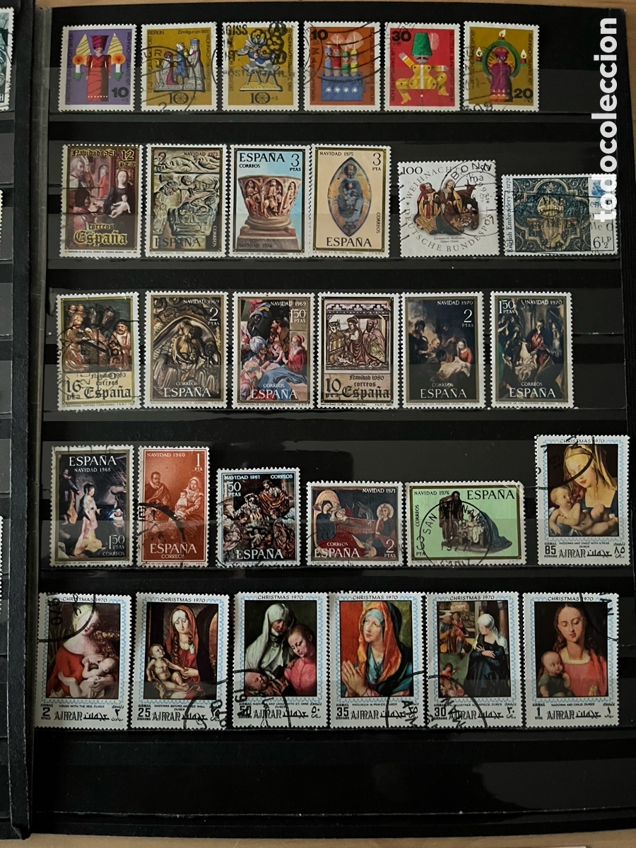 Sellos: LOTE SELLOS Y HB DE NAVIDAD - Foto 3