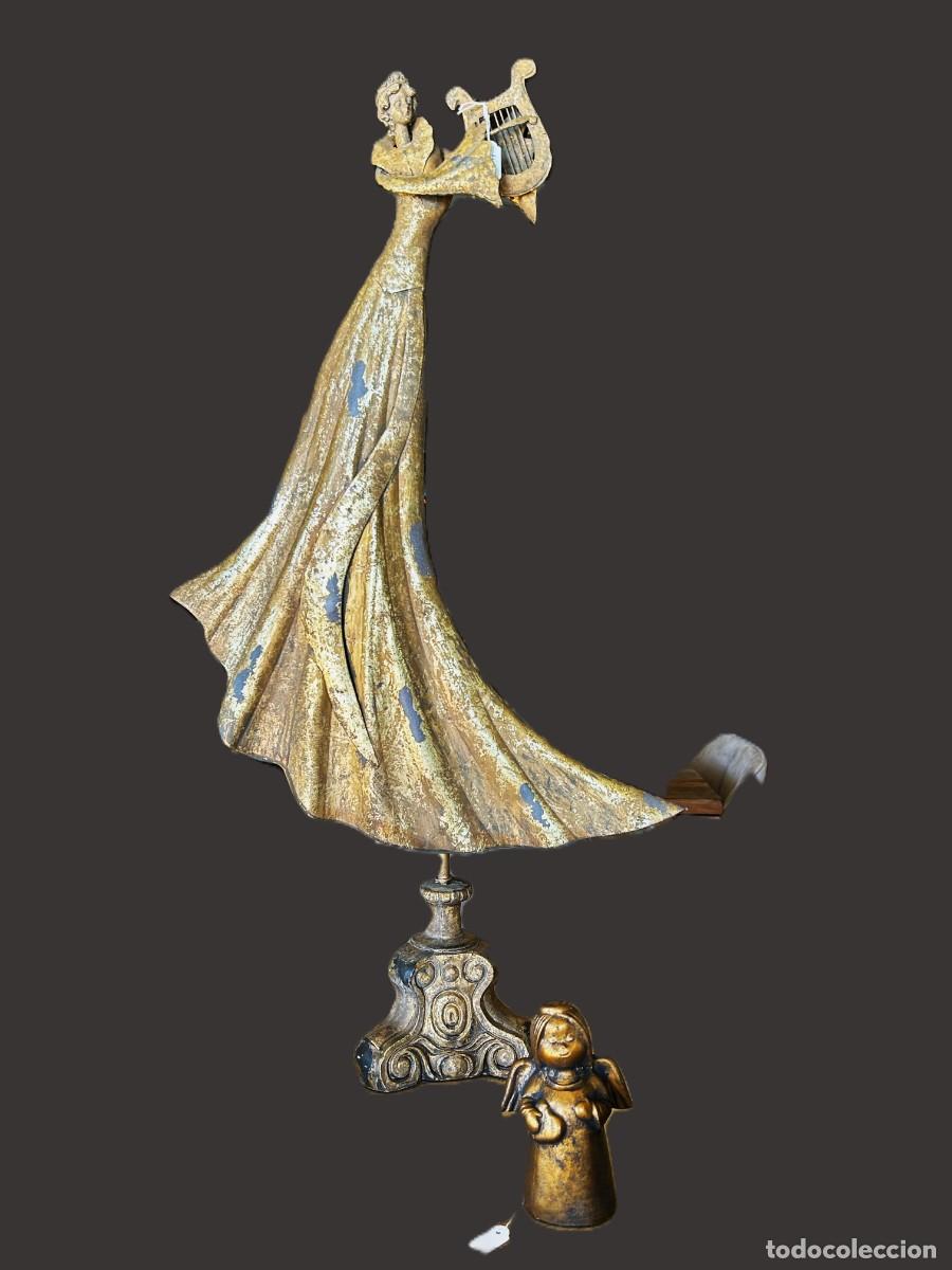 Sellos: Angel dorado barroco - Foto 1