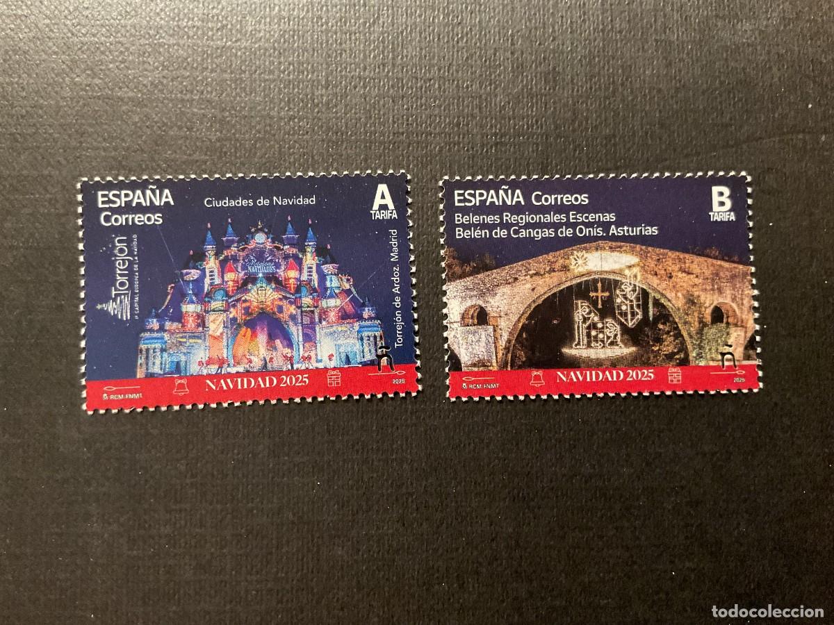 Sellos: ESPA&Ntilde;A A&Ntilde;O 2025. NAVIDAD - Foto 1