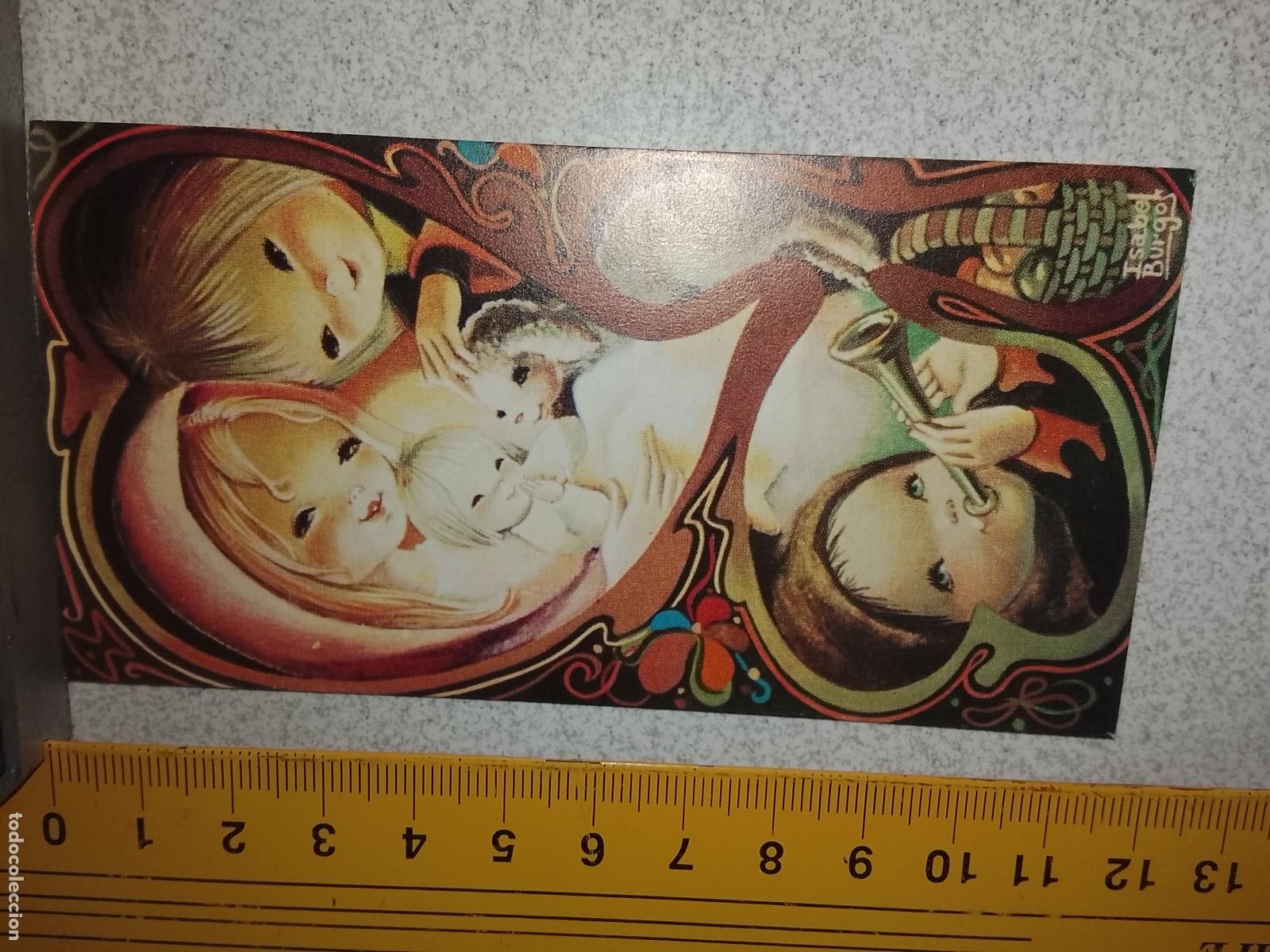 Stamps: ANTIGUA FELICITACION POSTAL / NAVIDADE&Ntilde;A POSTALES NAVIDAD &Oacute; CHRISTMAS PORTAL DE BELEN NACIMIENTO